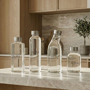 زجاجات مياه 