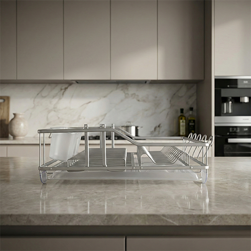 مجفف أطباق وحوامل أواني للمطبخ